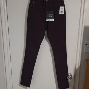 Royalty For Me Women's Dark Purple Skinny Jeans
